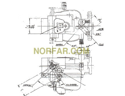 Wisconsin VF4 Carburetor
