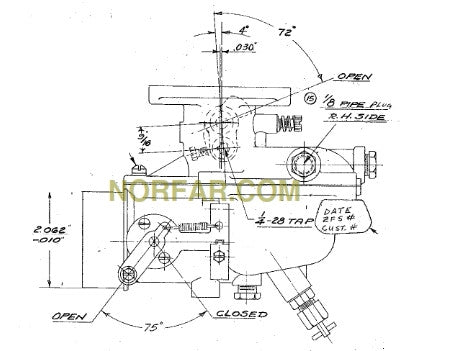 Case G159 carburetor
