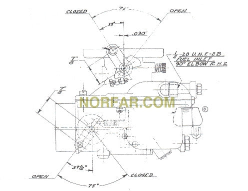 Zenith 13588 Carburetor