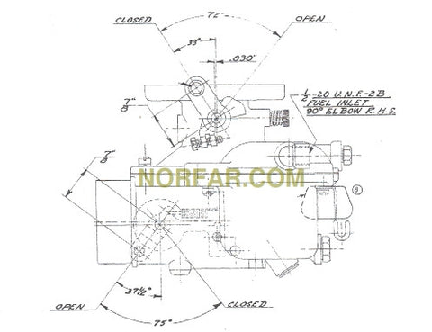 Zenith 13588 Carburetor