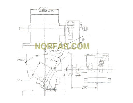 Zenith 13799 Carburetor