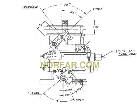 Zenith 13845 Carburetor