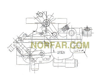 Carburetor for Continental F163 Engine