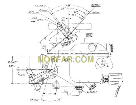 Continental TM27 Engine Carburetor
