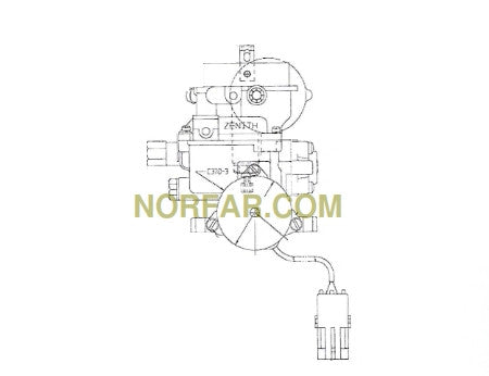 Zenith 14262 Carburetor for Ford VSG 411 engine