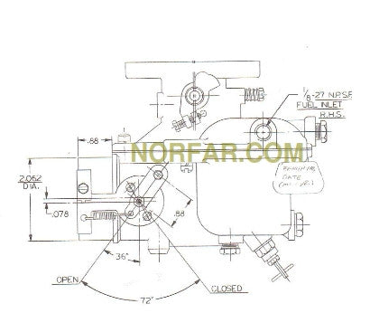 Marvel Schebler carburetor TSX915SL, TSX924SL, TSX935SL, TSX929SL, TSX944SL, TSX945SL, TSX951SL,TSX952SL, TSX953SL, TSX962,  TSX969SL, TSX994SL, TSX953SL, TSX974, TSX975, TSX975SL