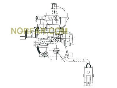 Carburetor for Ford VSG-423 engine. Ford F5JL-9510-PA