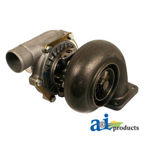 Turbocharger model A157335 fits Case-IH models: W18, W20, W20B, 1150C, 1170, 1175, 1270