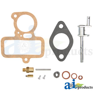 Carburetor Kit For Case-IH F-12, F-14 Tractors W Carb # 24707DA, 24707BC,29953D, 29953DA
