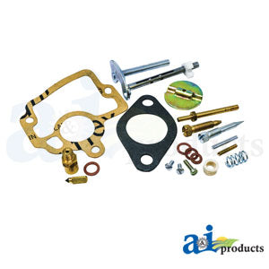 Comprehensive rebuild Kit For Case-IH H, HV, W4 Tractors With 50981DA / 50981DC Carburetors