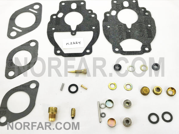 Zenith K2224 Carburetor Kit for 13978, 13985, 13999 