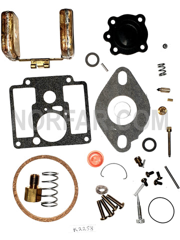 Carburetor Kit for Zenith carburetors: 14215, 14268, 15012
