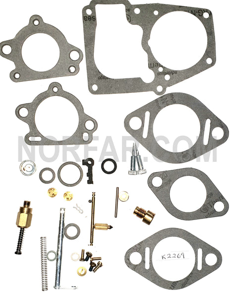 Carburetor Kit for Zenith carburetors: 14161 15069.