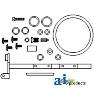 Rebuild Kit for Marvel Schebler DLTX75, DLTX86 On John Deer "50" Tractors