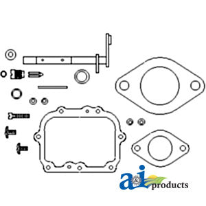 Carburetor Kit for Marvel Schebler USX 29/32/37/44 Carburetors on 1750/1800/1850 Tractors