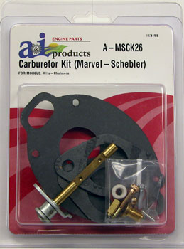 Rebuild Kit for Mavel Schebler TSX464, TSX773 Carburetors on Allis Chalmers D17, WD45 Tractors