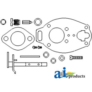 Rebuild Kit for Marvel Schebler TSX809, TSX860 on John Deere 1010 Tractors