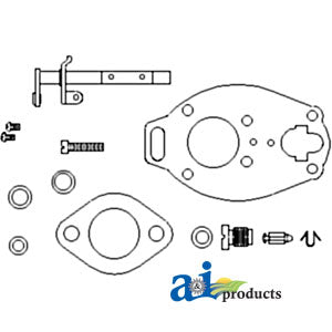 Rebuild Kit for Marve Schebler TSX807 Carburetors on 1650,1655,1800 Tractors