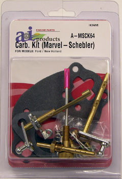 Rebuild Kit for Marvel Schebler TSX593, TSX706 Carburetor on Ford/ New Holland 800/900 Tractors
