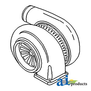 D0NN6K682A Turbocharger Ford/New Holland Replaces: 155453, 155453R, 455453