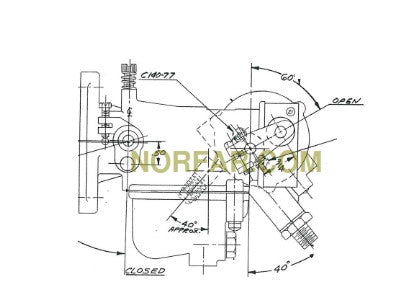 Wisconsin V460D Carburetor