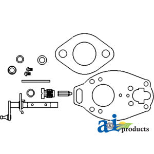 Rebuild Kit for Marvel Schebler TSX361A, TSX458 on Massey Ferguson TE20, TO20, TO30 Tractors