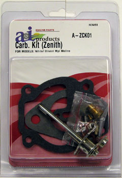 Carburetor Kit for Zenith 9725A, 8627, 10002 Carburetor On 70HC Tractors