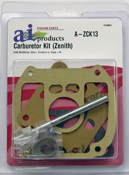 Rebuild Kit For K5 Zenith 6496, 6699, 6817 Carburetor on Allis-Chalmers U/UC Case-IH W30/F-20/F-30