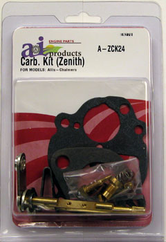 Rebuild Kit for Zenith 10699A On Allis Chalmers Model C Tractors