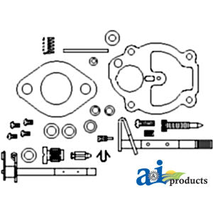 Rebuild Kit for Zenith 10699A On Allis Chalmers Model C Tractors