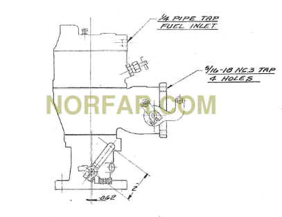 waukesha 145-GKB carburetor, Zenith 11877