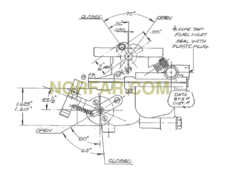 Zenith 12098 Carburetor
