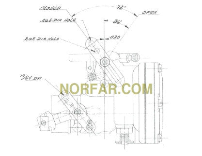 Zenith Propane Carburetor, Zenith LP Carburetor 12405