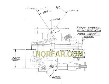 Gravely Tractor Super L Carburetor