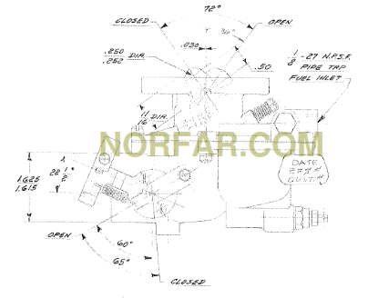 Wisconsin MVH4D  Carburetor