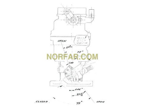 Continental F227 Carburetor Zenith 13340