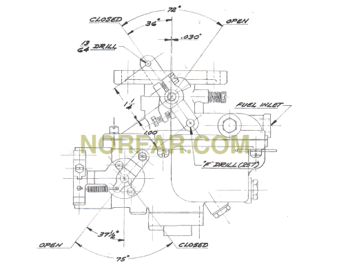 Zenith 13628 Carburetor