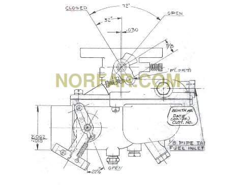 Towmotor Forklift Carburetor