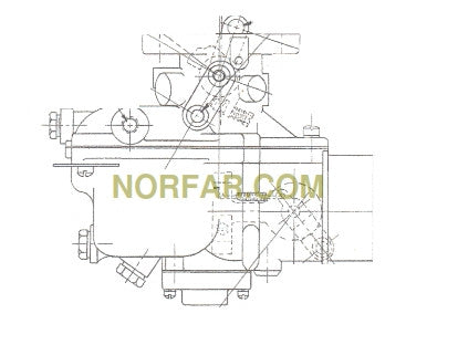 Zenith 13775 Clark Forklift Carburetor 