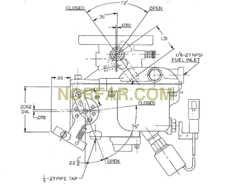 Zenith 13867 Carburetor