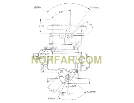 Ford Kent 1.1 and 1.6 carburetor.  E6JL-9510-PA