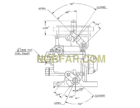 Zenith 14075 Carburetor