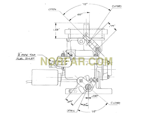Ford VSG 413 Carburetor, Zenith 14076