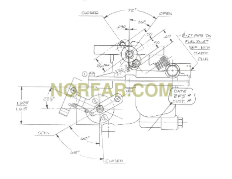 Zenith 14096 Carburetor