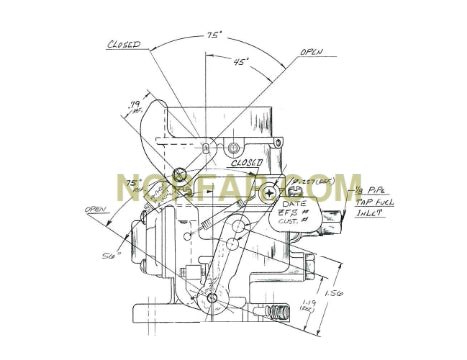 Zenith 14134 Carburetor