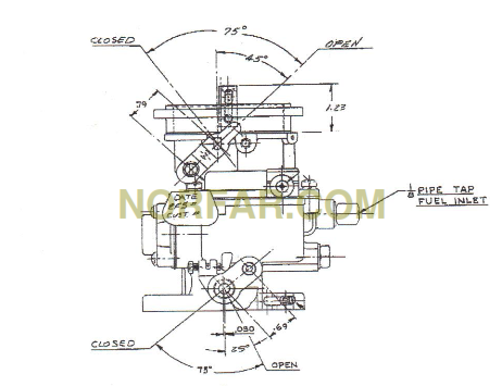 Ford 1.6 L carburetor for Tennant