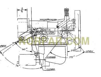 Wisconsin W4-1770 carburetor