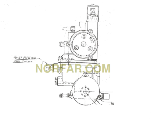 Ford VSG 413 Carburetor, New Holland L364  loader carburetor