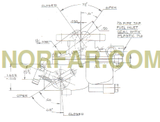 Carburetor for Wisconsin THD engine