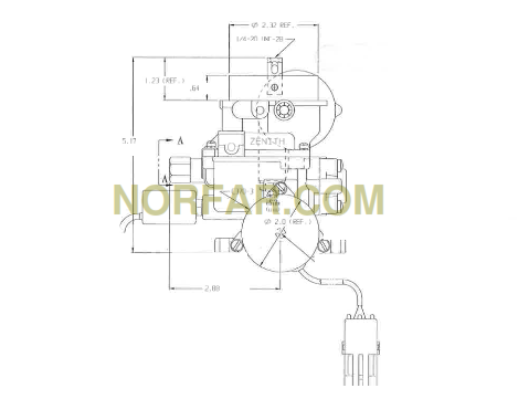 Zenith 14267 Carburetor, 0-14267B